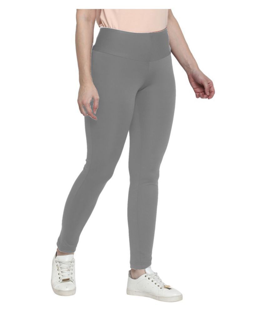 Buy Fbella Spandex Jeggings - Grey 