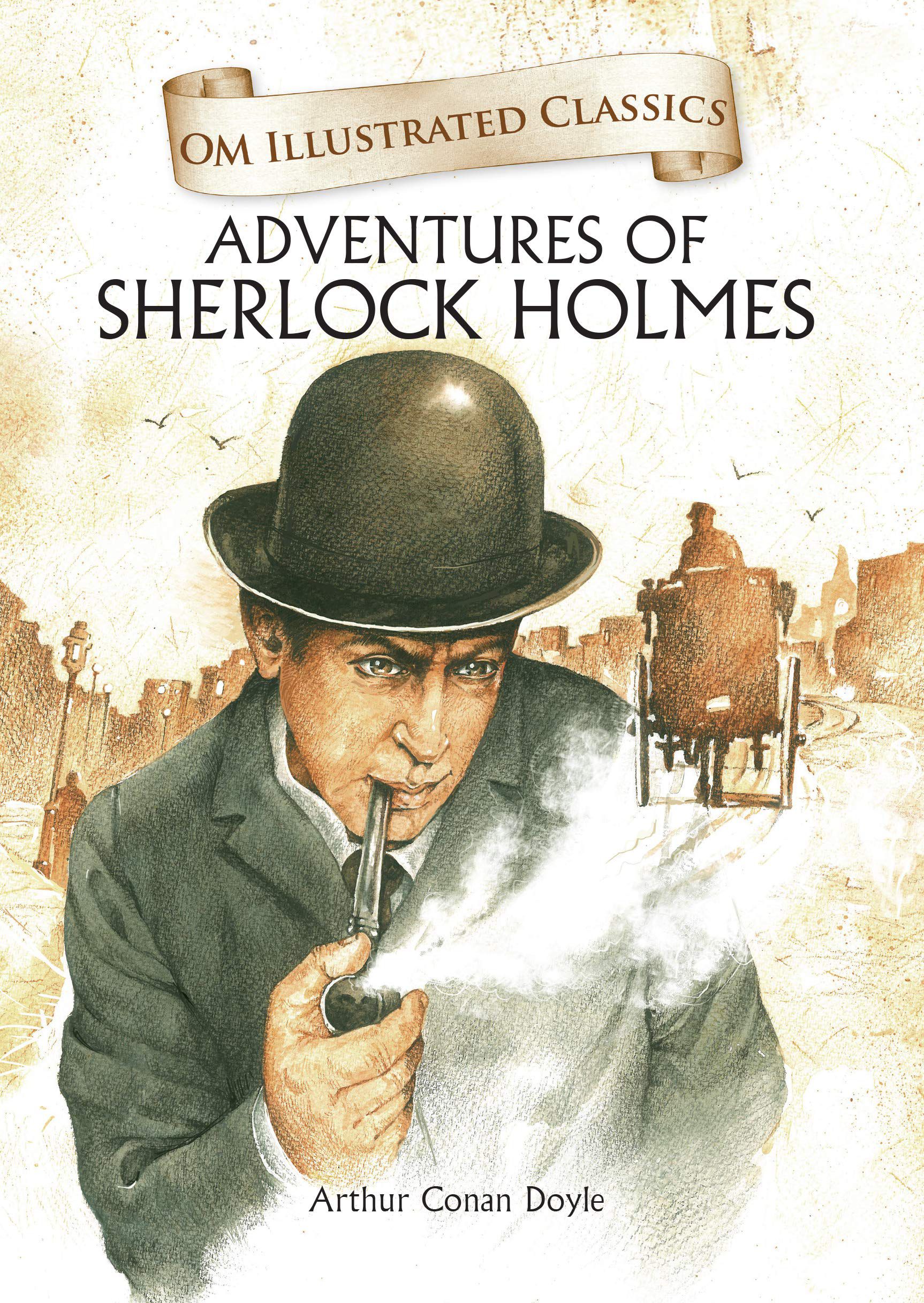     			Om Illustrated Classic Adventures Of Sherlock Holmes