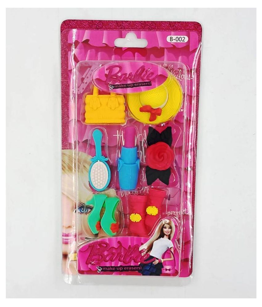 Make up kit barbie Eraser Buy Make up kit barbie Eraser Online at Low