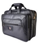 Da Tasche - Black Leather Office Bag