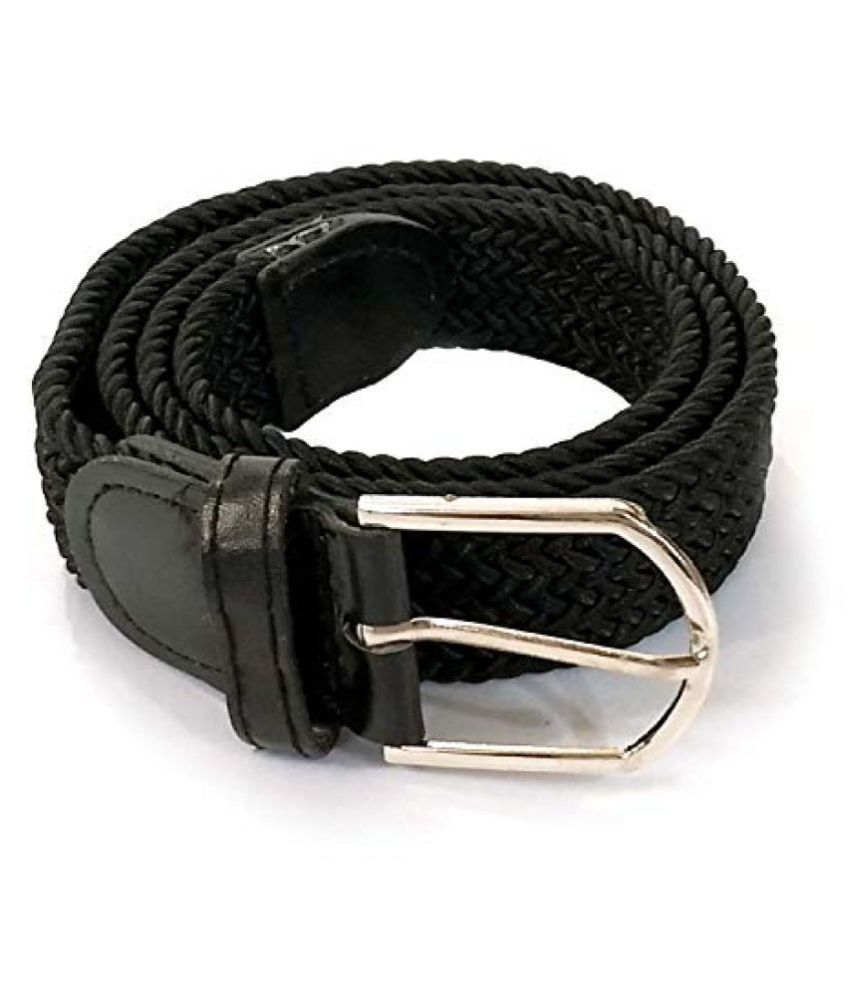     			Livisorb Black Faux Leather Casual Belt