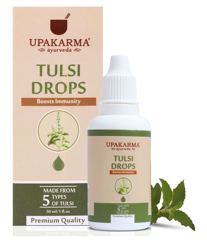     			upakarma ayurveda Tulsi Drops Ayurvedic Drops to Immunity Liquid 30 ml Pack Of 1