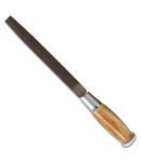 Amb File Wooden Handle Steel Cut Half Round 10 Inches