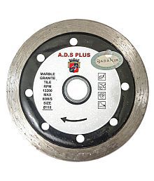 A.D.S Plus Plane Marble Wall Granite Thin Cutting Blade (4 Inch or 110mm)