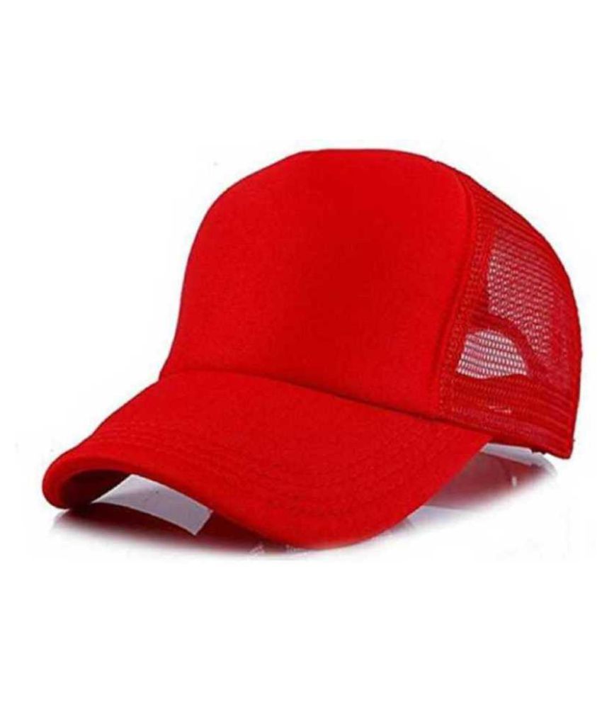     			Guys'N'Girls Red Cotton Caps