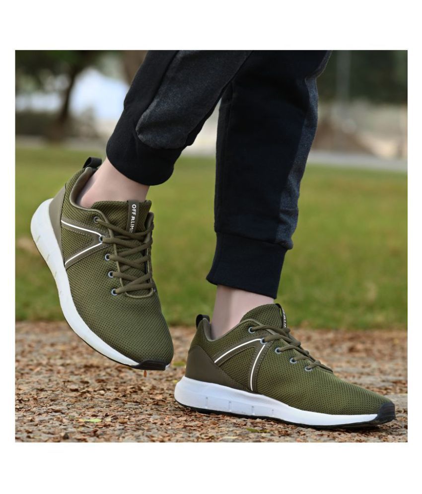 OFF LIMITS  Olive  Men's Sports Running Shoes