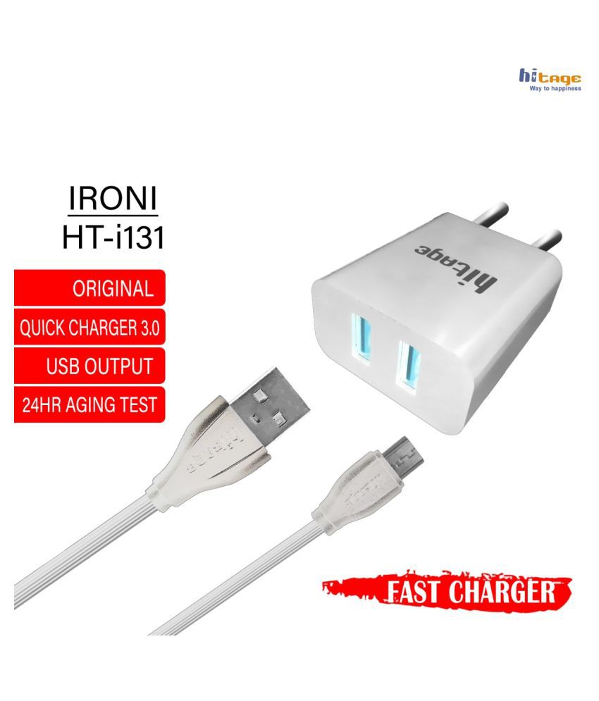 hitage 2.4A Travel Charger