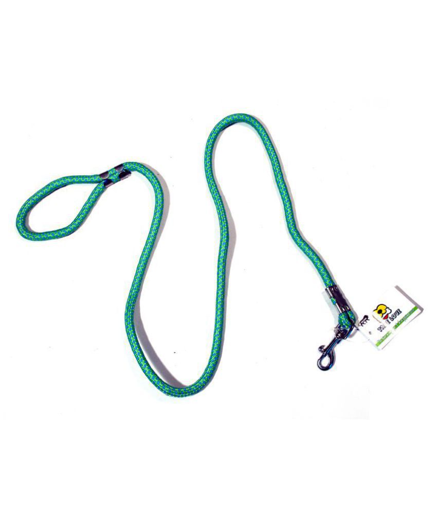     			Medium Sized breed  Dogs Rope Leash with  strong cast Hook (12 mm, Colours may Vary)
