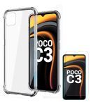 Xiaomi Redmi Poco C3 Shock Proof Case Doyen Creations - Transparent Premium Transparent Case