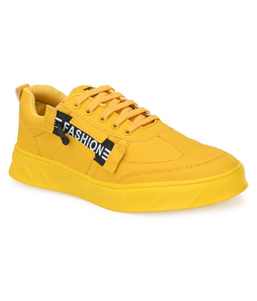     			Big Fox - Yellow Men's Sneakers