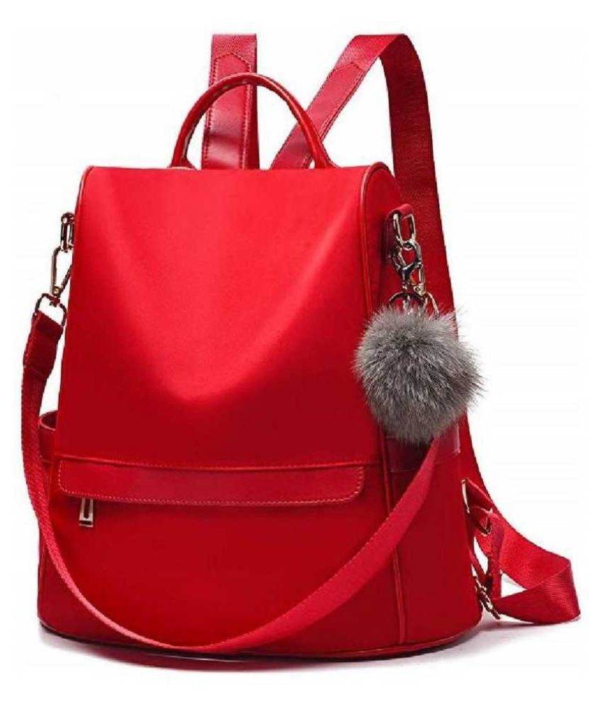     			Parrk Red Casual Messenger Bag