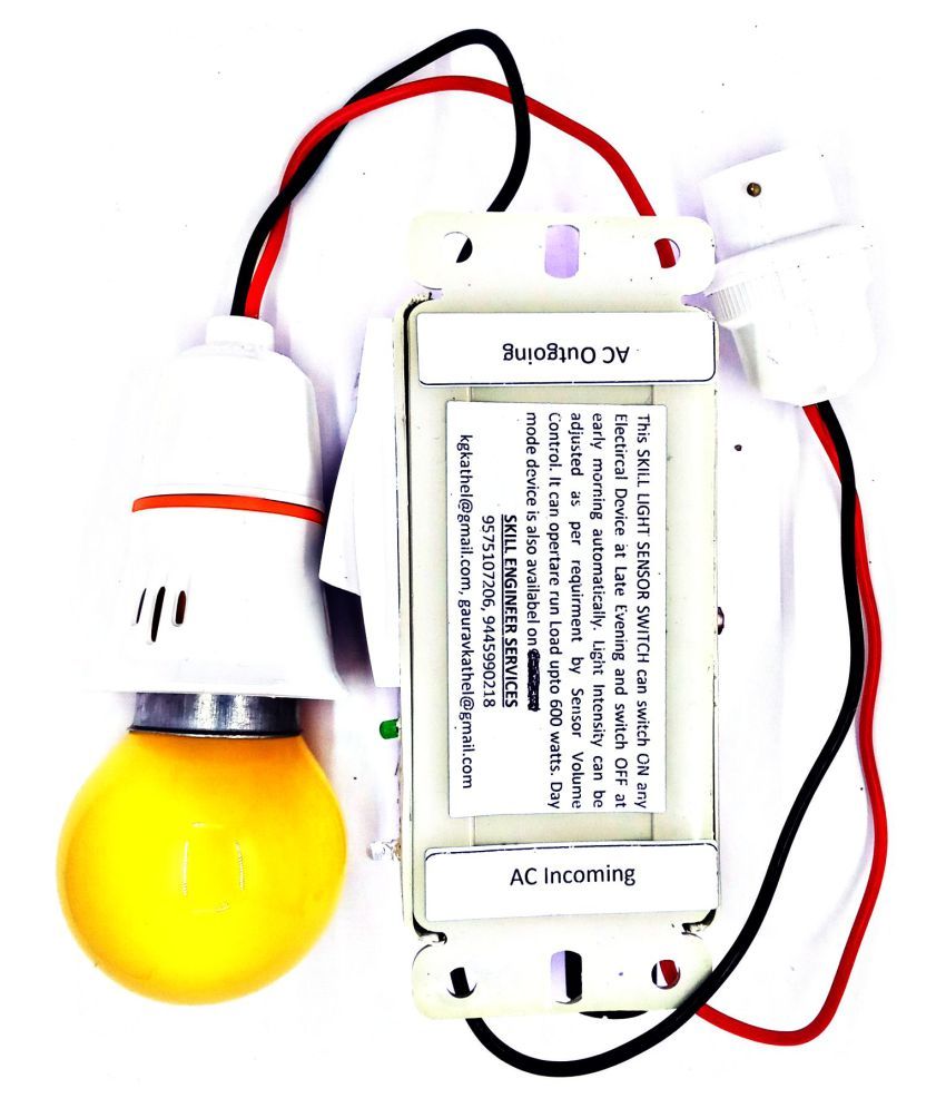Buy SKILL LIGHT SENSOR SWITCH NIGHT/DAY Online at Low Price in India