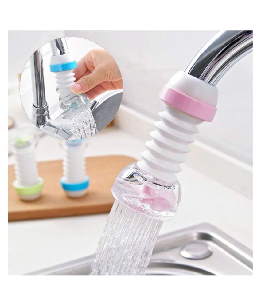     			Adjustable Kitchen Splash Shower Faucet Sprinkler Head Nozzle Bathroom Tap Water-Saving Faucet Regulator Shower