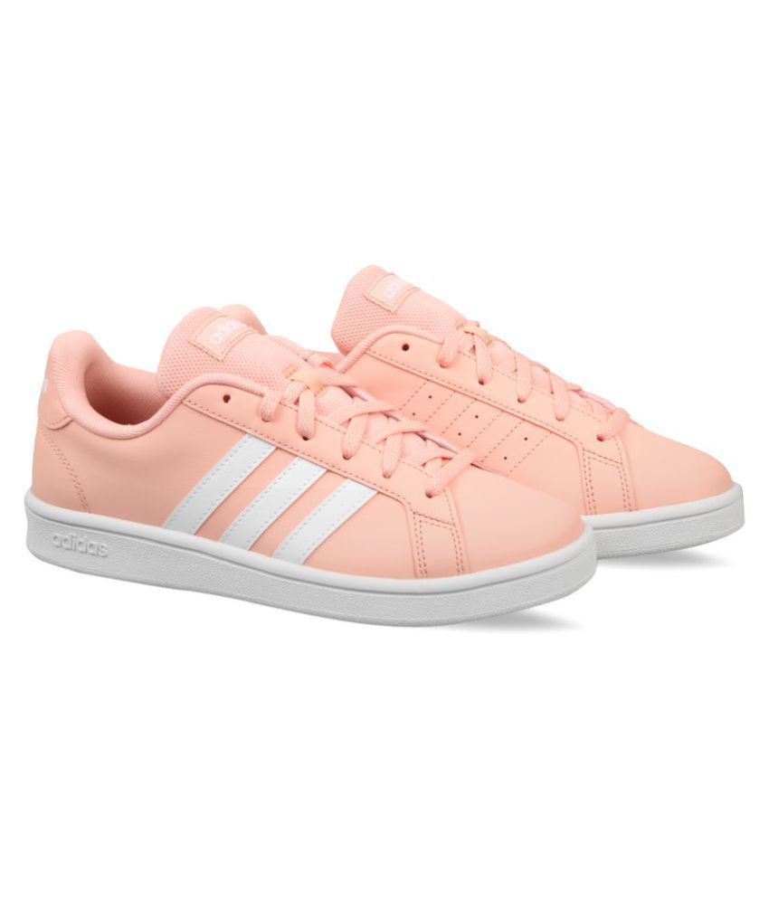 Adidas Pink Tennis Shoes