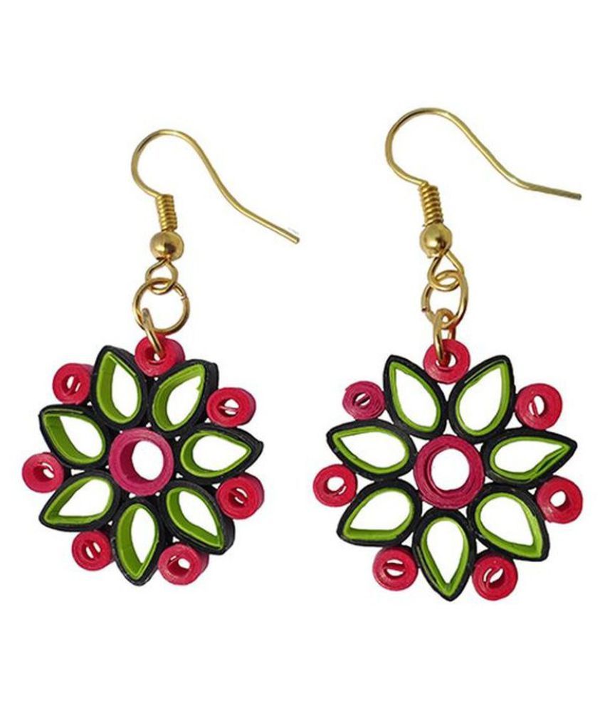Designers Collection Paper Quilling Earrings For Women Buy Designers