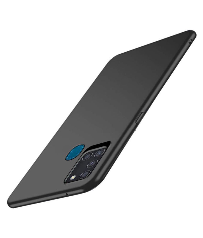     			Samsung Galaxy A21S Shock Proof Case Doyen Creations - Black Premium Transparent Case