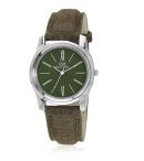 David Miller Green Dial Green Fabric Strap Men's Watch - DMRCW4