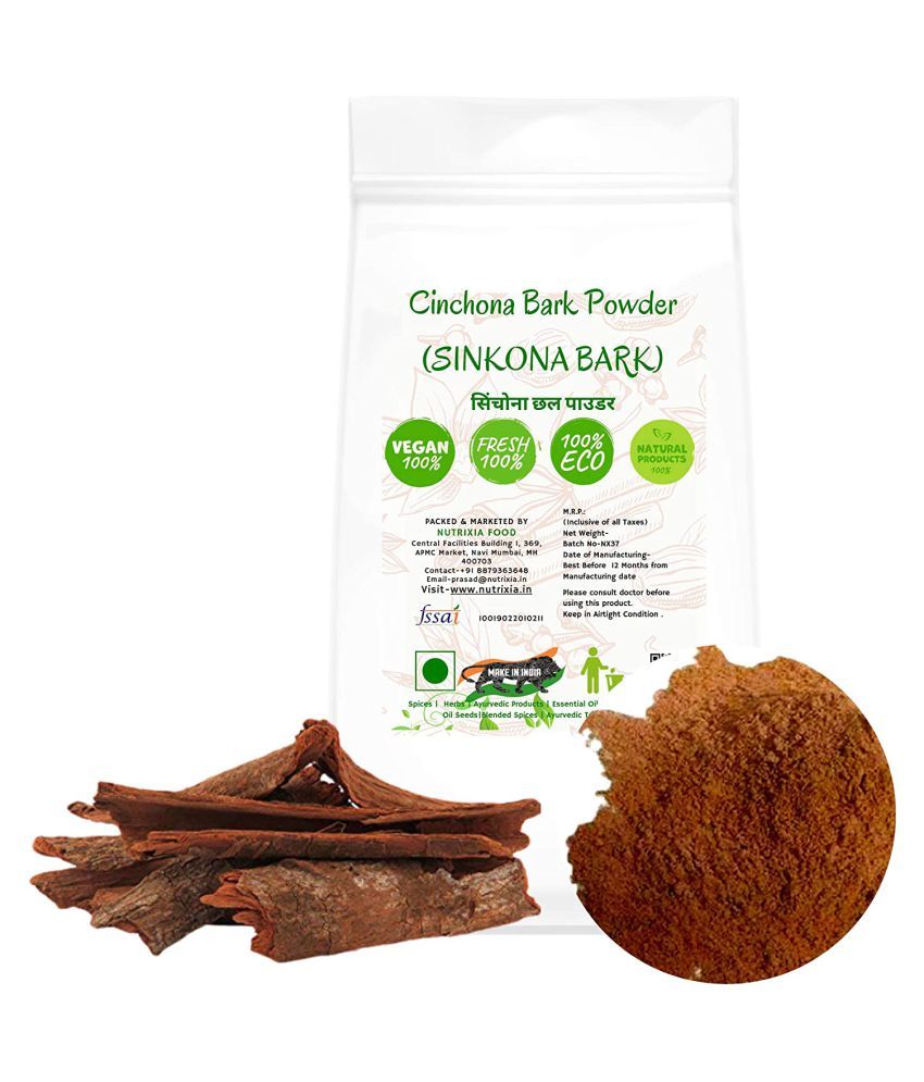     			Nutrixia Food Cinchona Bark Powder (Sinkona Bark) Powder 500 Gm Pack of 1