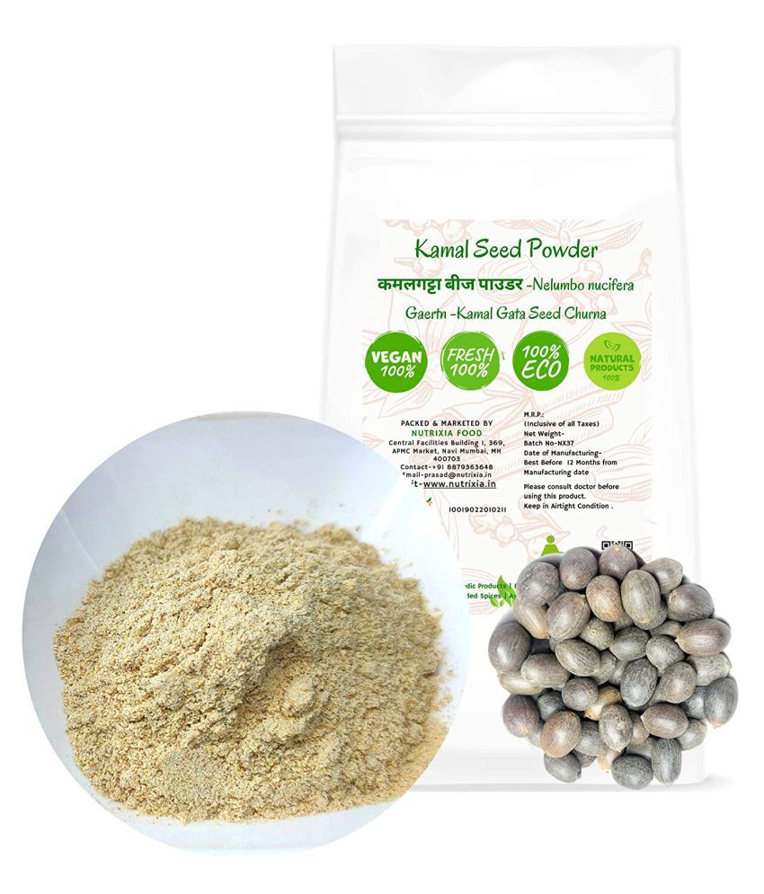     			Nutrixia Food Kamal Seed without shell -lotus kernel Powder 100 gm Pack Of 1