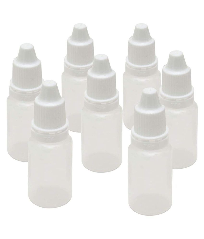 15 ML Empty Eye Dropper Bottle With Cap & Inner Dropper Pack Of 100