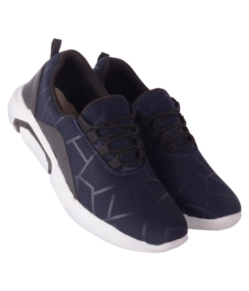     			Aadi Sneakers Blue Casual Shoes