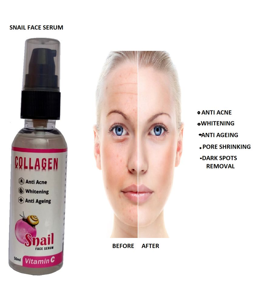 collagen snail face serum