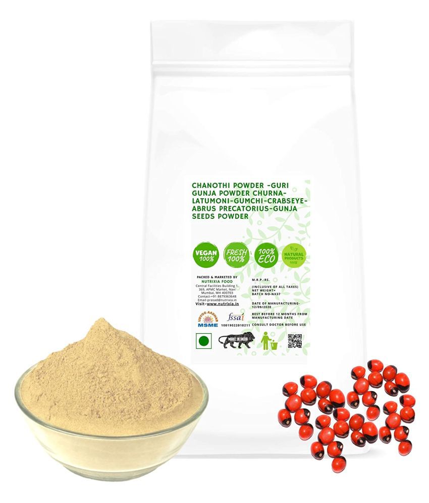     			Nutrixia Food Chanothi Powder -Gunja Seeds Powder  Powder 500 gm Pack Of 1