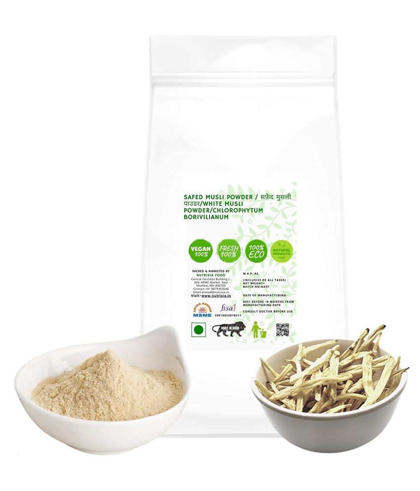     			Nutrixia Food Safed Musli Powder -White Musli Powder Powder 100 gm Pack Of 1