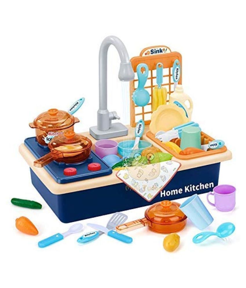 Smartcraft Kitchen Little Chef Play Set, Modern Kitchen Set Toy for