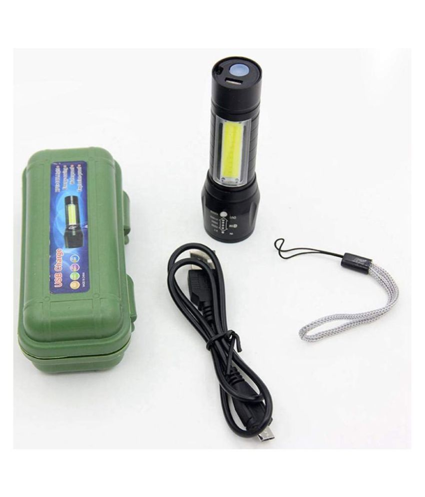 TM Rechargeable 4 Mode Small Sun 500 Meter Zoomable Waterproof