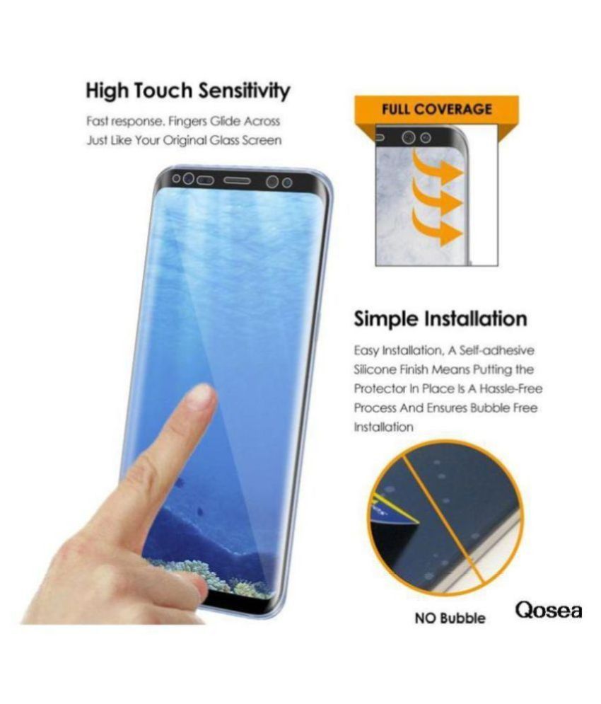 samsung s8 tempered glass price