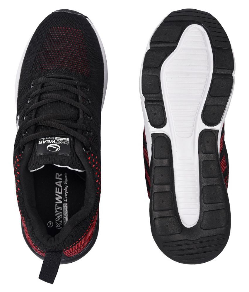 Lancer RAMBO-122BLK-RED Black Running Shoes - Buy Lancer RAMBO-122BLK ...