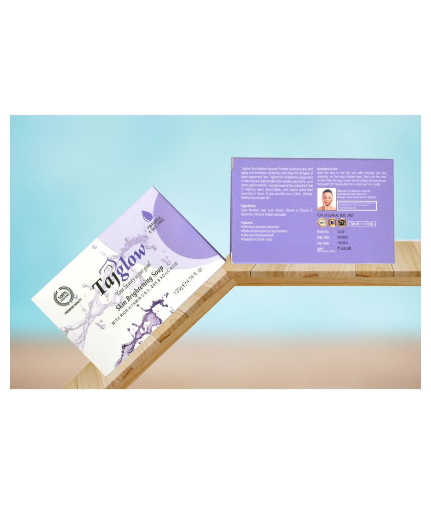 taj glow soap