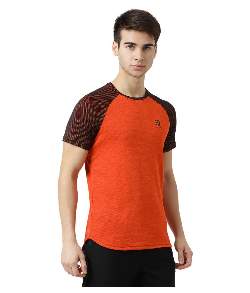 Rock.it Polyester Orange Solids T-Shirt - Buy Rock.it Polyester Orange ...