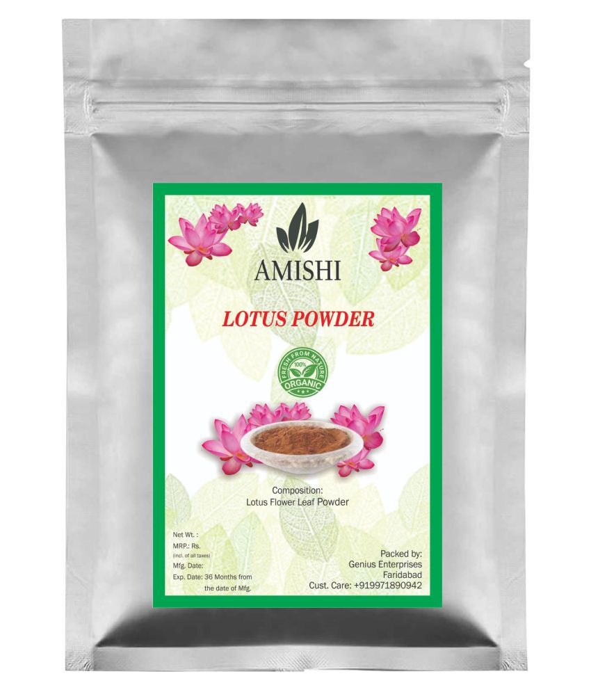AMISHI 100 Gram, Lotus Powder Powder 100 gm Pack Of 1
