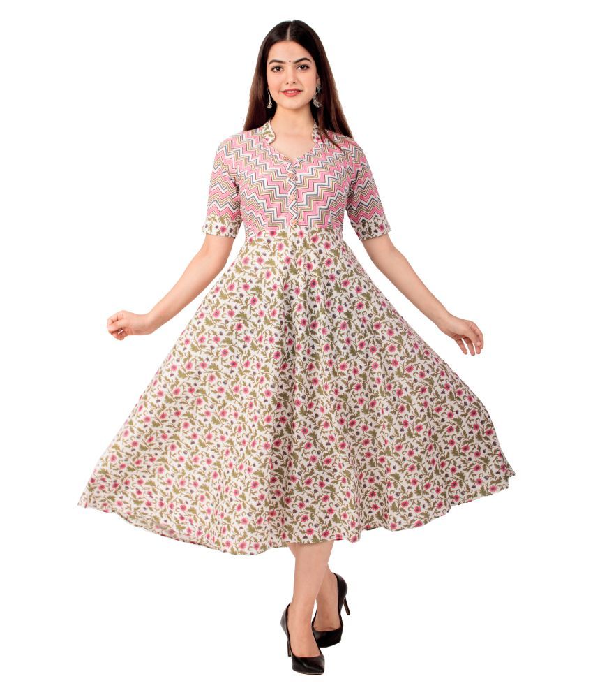 Cotton kurtis deals on snapdeal