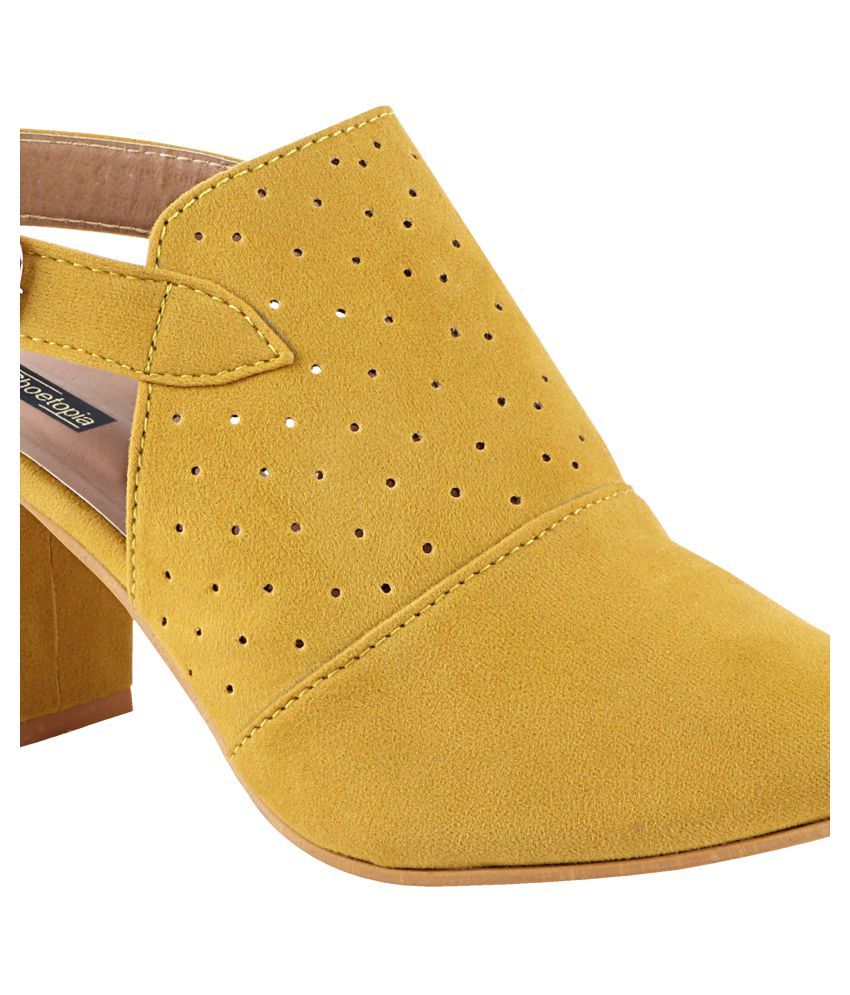 yellow platforms