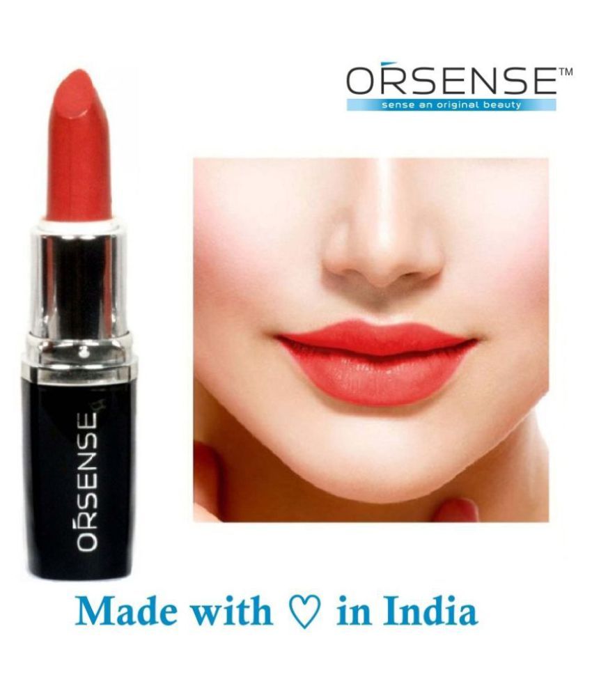     			orsense Creme Lipstick Poppy Red 3 g