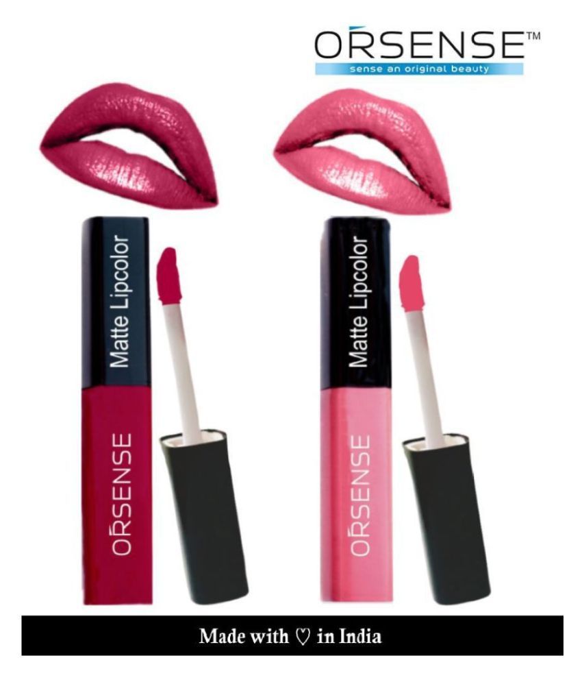     			orsense Liquid Lipstick Baby Pink Pack of 2 20 g