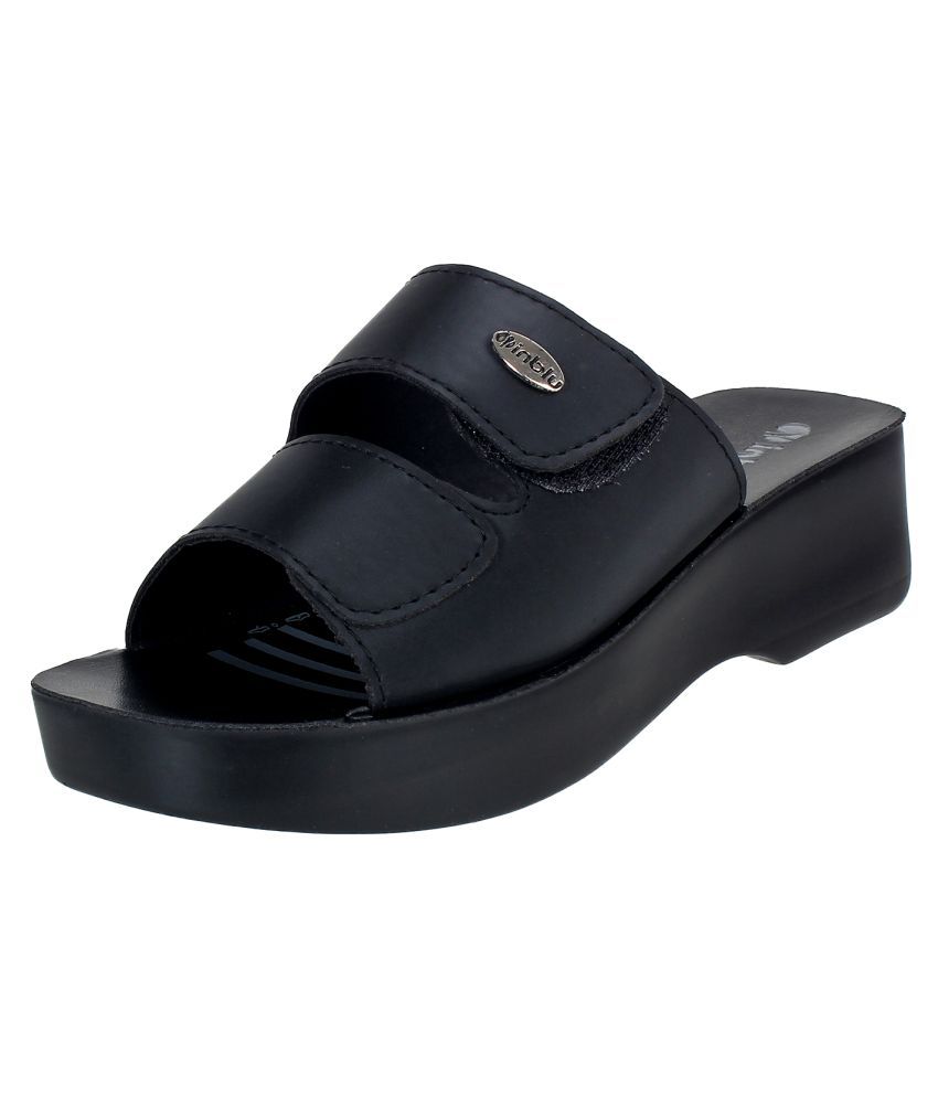     			Inblu - Black Women's Slip On Heels