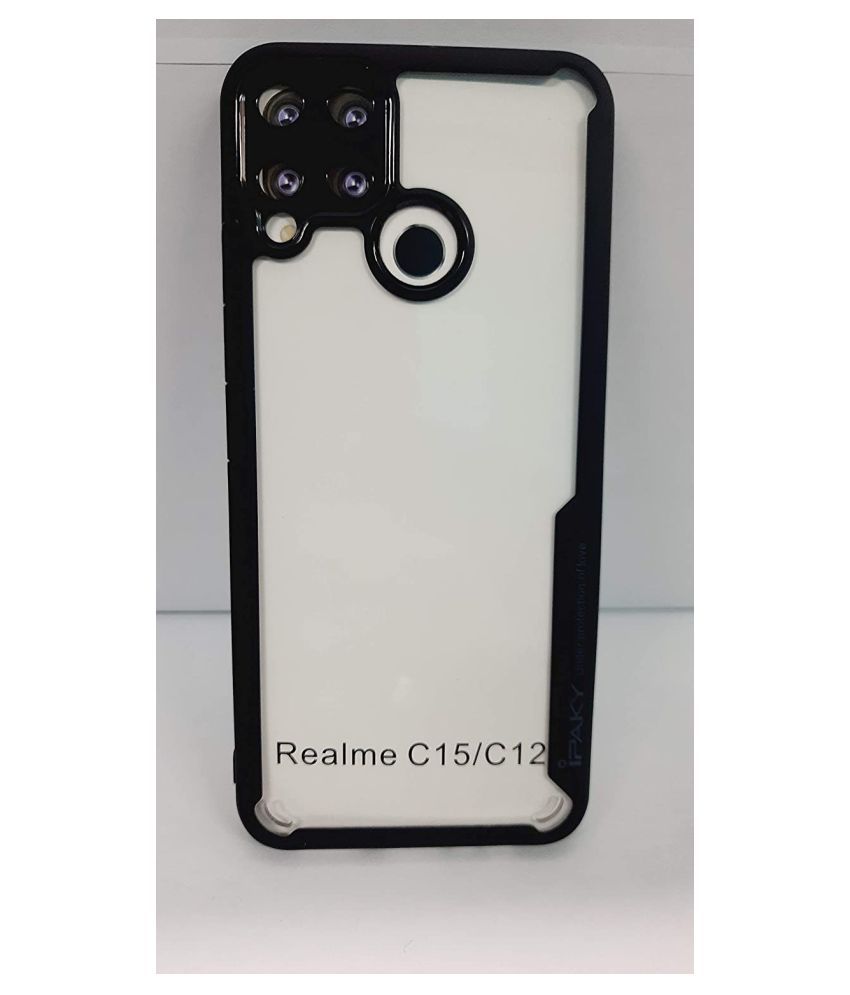     			Realme C12 Shock Proof Case KOVADO - Black AirEdge Protection