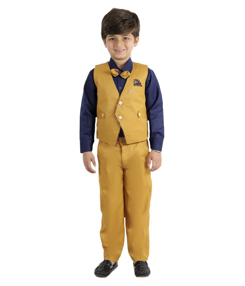     			Fourfolds Boy's 3-Piece Suit (FC058