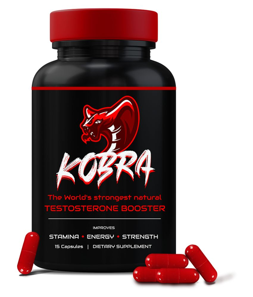 Kobra Labs Testo Booster, Muscle & Stamina Capsule 15 no.s Buy Kobra Labs Testo Booster, Muscle