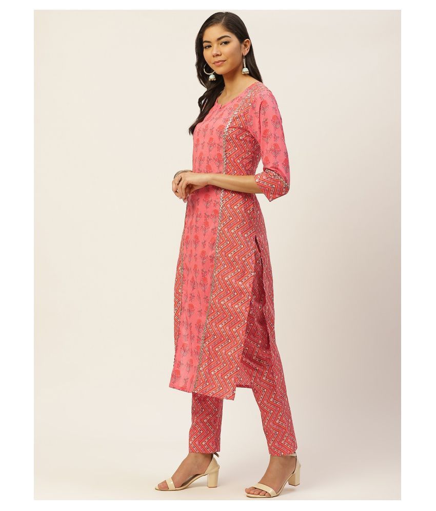 snapdeal kurti pant set