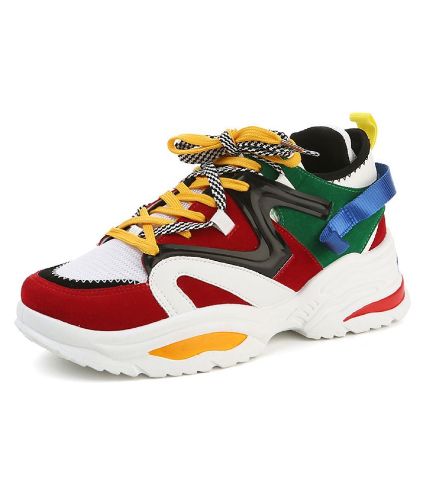 Mr.SHOES EAF Multi Color Running Shoes - Buy Mr.SHOES EAF Multi Color ...