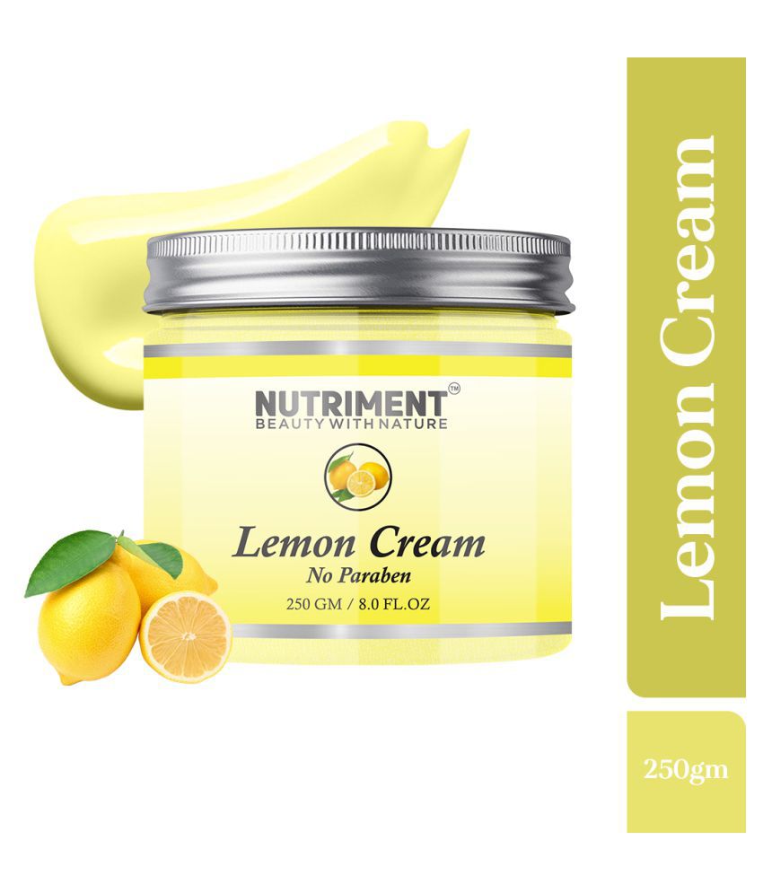 Nutriment Lemon Cream for Moisturizing Glowing Skin, Day Cream 250 gm