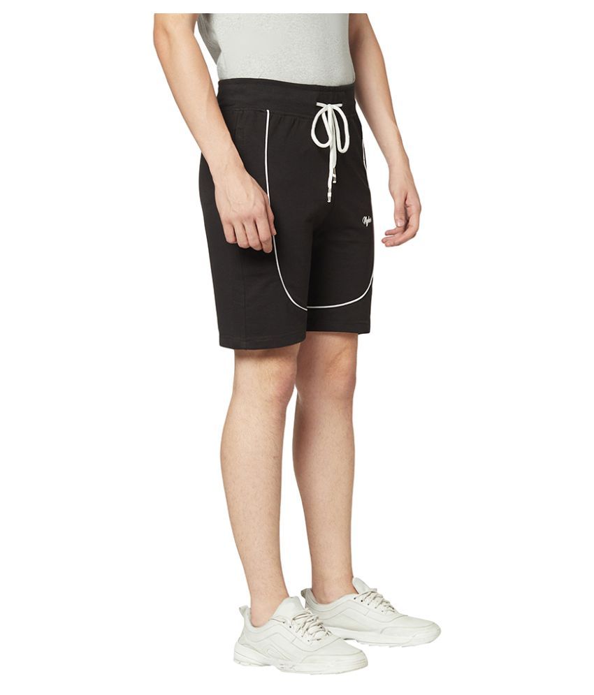Nyker Black Shorts - Buy Nyker Black 