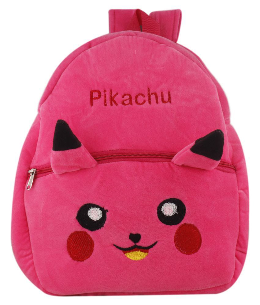     			S S Impex Pink Pikachu Backpack for School/College