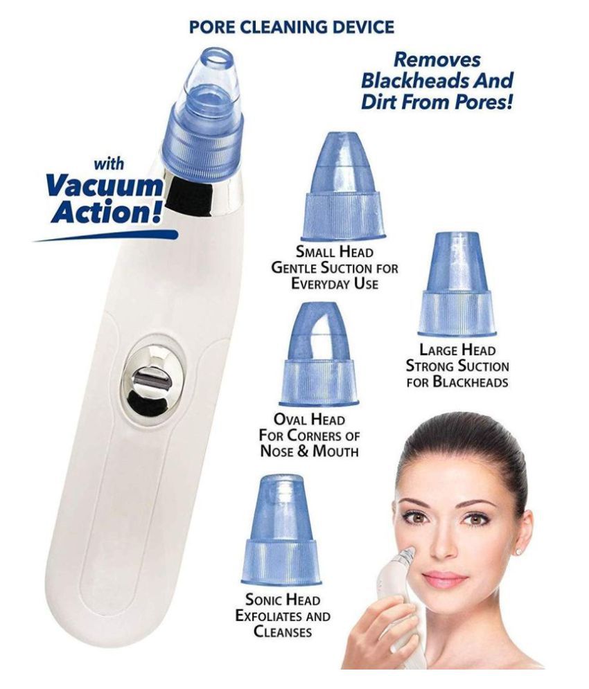 Gatih Suction Whitehead Extractor Black Head Remover Battery Operated Callus Remover Pcs