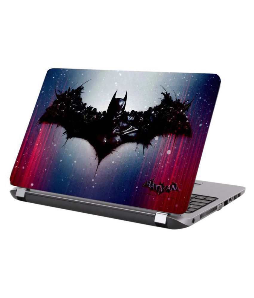     			Laptop Skin BatMan Premium matte finish vinyl HD printed Easy to Install Laptop Skin/Sticker/Vinyl/Cover for all size laptops upto 15.5 inch